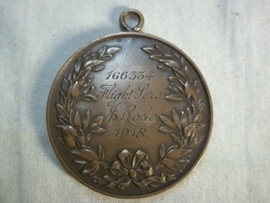 British RAF Cadets medal WW1 on name. Engelse RAF medaille op naam, 1918