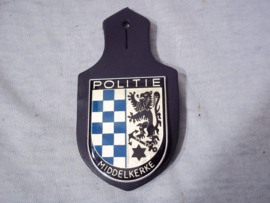 Belgische borsthanger politie van Middelkerke. belgium police badge.