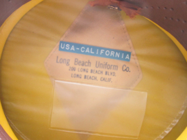 US American Police cap. State of California. Amerikaanse politie pet origineel moeilijk te vinden, bijna niet te krijgen TOP stuk.