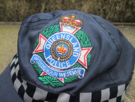 Baseball cap of the Oueensland Police Department. Base bal pet Queensland politie.