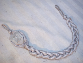 German lanyard first model. Duits schietkoord schützenschnur 1e model Wehrmacht goede staat