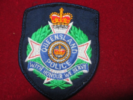 Sleeve badge Queensland Police.