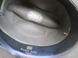 American police sheriff trooper hat. Amerikaanse politie trooper hoed sheriff embleem.