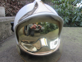 Dutch fire department helmet. Gallet model. Nederlandse brandweerhelm Dräger, Gallet.