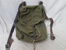 German Artillery Rucksack. Duitse rugzak laat model Wehrmacht, artillerie.