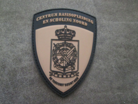 Belgium sleeve badge. Belgisch mouwembleem met klitteband Centrum basisopleiding en scholing noord.