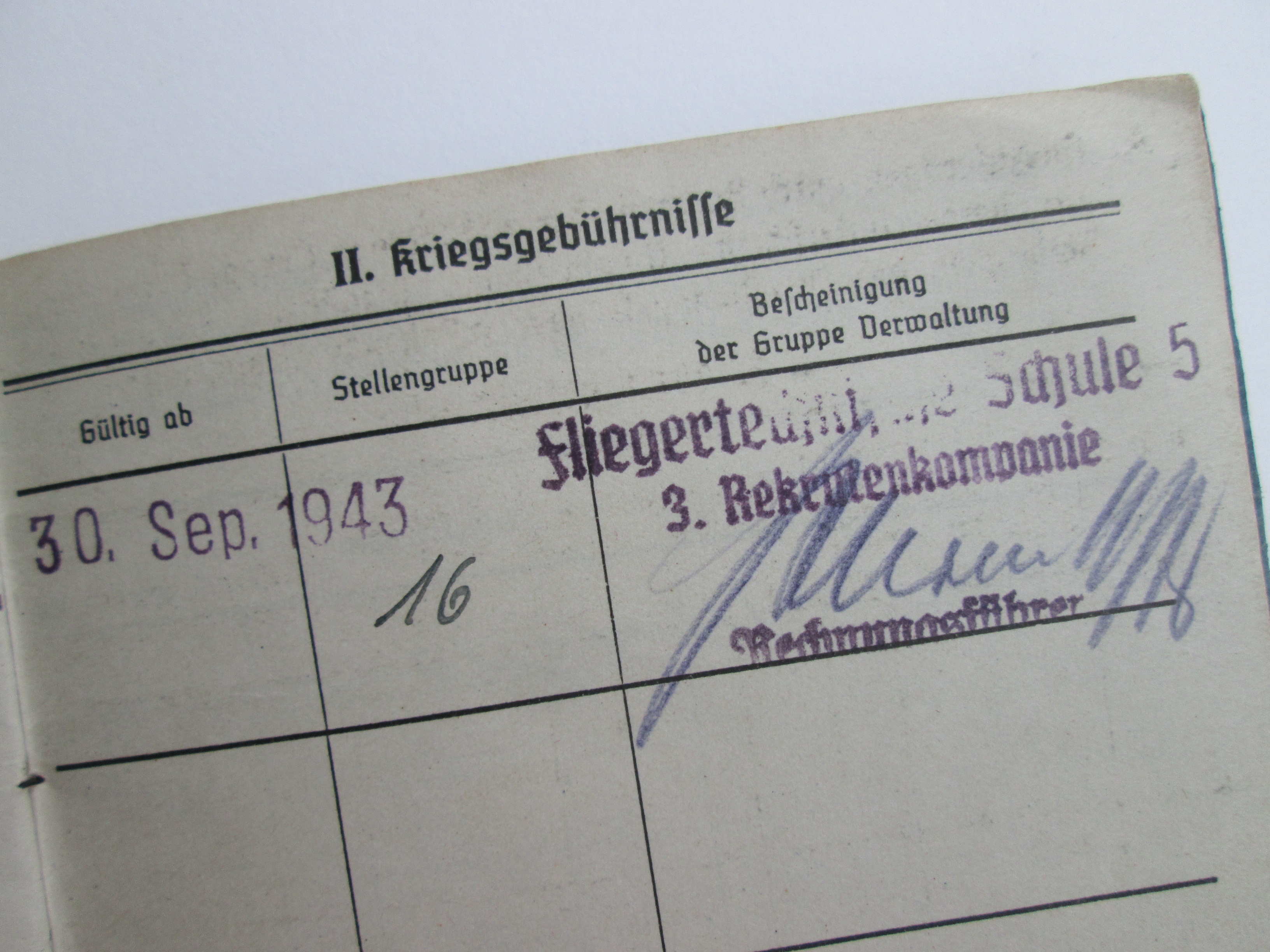 German soldiers paybook of the Luftwaffe. he was pilot in Jagdgeschwader Horst Wessel. Duits soldbuch van de Luftwaffe Flieger, drager van de armband Jagdgeschwader Horst Wessel, mooi ingevuld compleet, piloten boekjes vind je niet zo vaak.