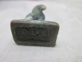 LINEOL French marching soldier marcherende Franse soldaat bespeeld.