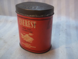 Cigarette Tobacco tin. sigaretten blikje voor display EVEREST.