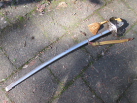Austrian officers sword with very nice and rare etching. Oostenrijks Dragonder officiers sabel met zeer mooie en zeldzame gravering ehrensabel voor de drager.