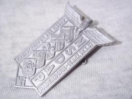 German tinnie, rally badge, Duitse tinnie, NSDAP Kreistreffen der NSDAP Paderborn 16.u.17okt.1937, met leuke hersteller.