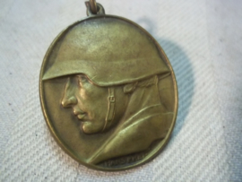 Swiss medal, Zwitserse medaille, liefdadigheids gift voor de soldaten aan het front 1918.