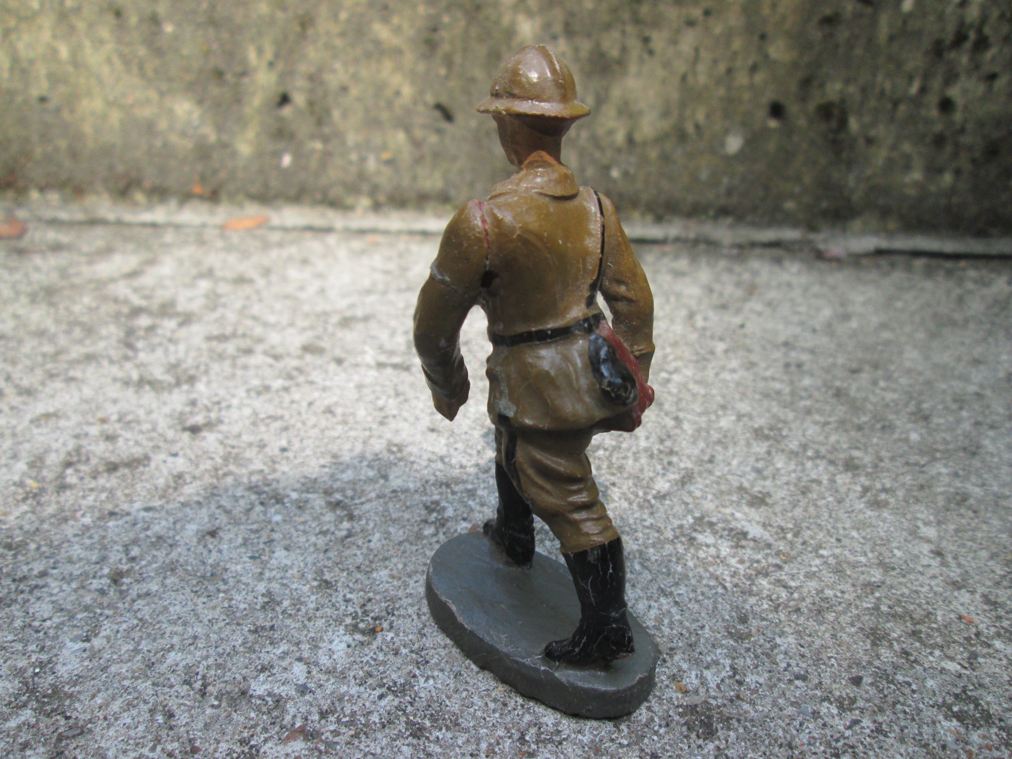 ELASTOLIN Belgium soldier, Elastolin Belgische soldaat