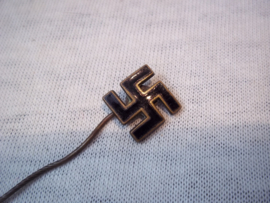 German member pin enameled swastika nicely marked M4 - RzM Duits sympathisanten spel emaille en mooi gemerkt TOP