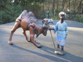 DURSO Nomade met kameel dromedaris goede staat de kameeldrijver is vrij moeilijk te vinden.