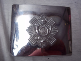 Scottish buckle seremonial uniform. Schotse gesp met embleem, jaren 70- 80.