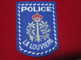 Belgium sleeve badge Police La Louviere.