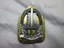 Dutch police badge. Nederlands politie brevet gemeentepolitie
