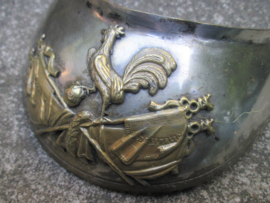 French gorget 1830 Franse borstplaat Monarchie Jullet La Garde national 1830. borstplaat Nationale garde.