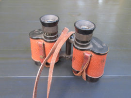 US binoculars. US Naval Gun Factory optical shop, Rochester NY, Signal Corps US Army. Amerikaanse verrekijker nette staat mooi gemarkeerd met leer bescherming.