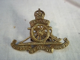 British artillery badge, small size. Engels petembleem Artillerie klein model WO1- WO2