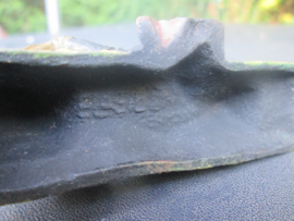 ELASTOLIN Belgium soldier behind machine gun. Belgische soldaat achter mitrailleur.