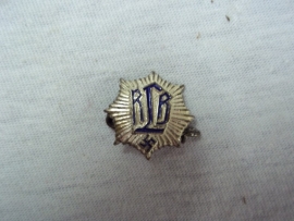 Little pin Reichsluftschutzbund, nice stamped. Klein speldje mooi gemarkeerd RLB