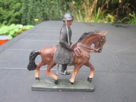 DURSO Belgium police on horse with helmet. Belgische politie Rijkswacht te paard met helm.