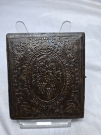 Ambrotype foto van een confederate cavalerie soldaat van de Civil War