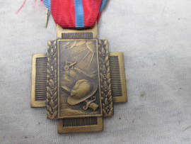 Belgium medal Croix de Feu. Belgische medaille VUURKRUIS. 1914- 1918.