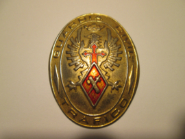 Spanish police badge without pin. Spaans politie embleem Guardia Civil Trafico. Verkeerspolitie. zonder speld