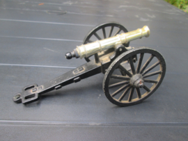 Kanon Napoleon stijl en tijd, made in italy metaal.