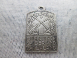 Austrian remembrance medal. Oostenrijkse draag medaille voor veteranen Mit Gott für Kaiser und Vaterland - Mitkämpfer im Weltkriege 1914-1915.