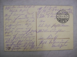 Postcard German, Duitse kaart 2. Bayerische Inf. Div.  Veldpost