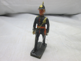 DURSO toysoldier Dutch Royal Marines. Speeldgoed soldaatje Nederlandse marinier met piekhelm.