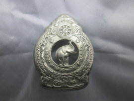 Police cap badge.