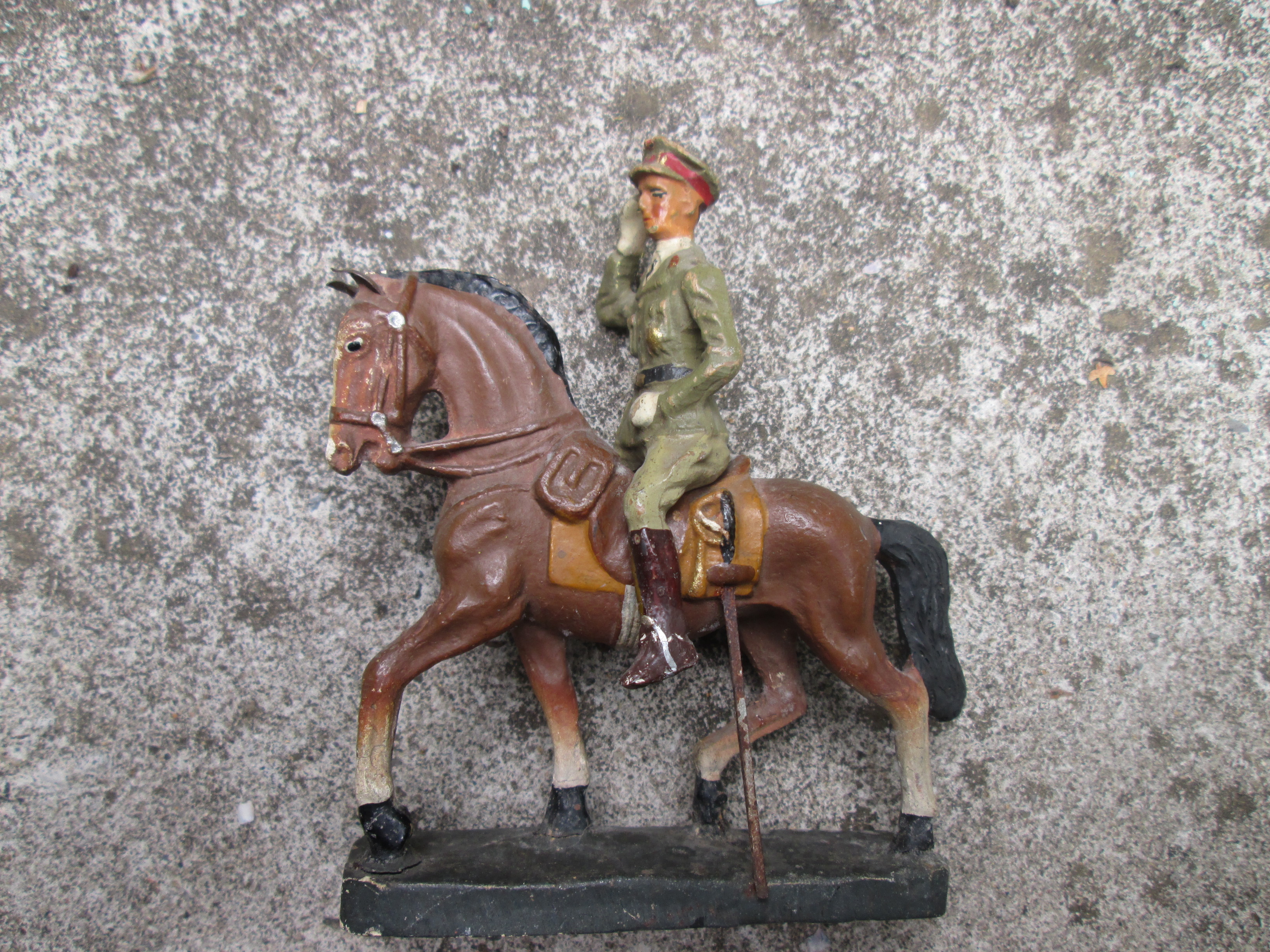Belgium king on horse DURSO koning Leopold van Belgie op paard