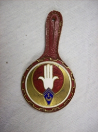French badge colonial troops. Franse borsthanger