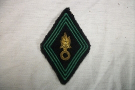 French foreign legion sleeve badge officer. Vreemdelingen legioen mouwembleem geborduurd