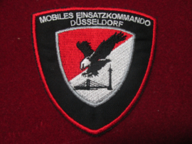 German police sleeve badge Mobiles Einsatzkommando Düsseldorf. Polizei.