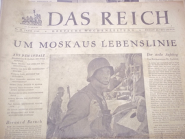 4 maal oorlogskranten DAS REICH