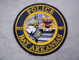 Badge, embleem Police Bay Arkansas. 1987