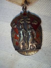 Russische overwinnings medaille, genummerd