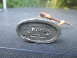 ELASTOLIN Belgium soldier attacking. Belgische soldaat in de aanval.