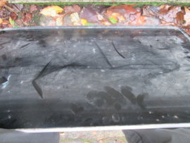 German enamel Police sign. Duits emaille bord van de Polizei Nordrhein Westfalen aanmeldings bureau voor politie agenten.