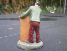 MAROLIN newspaper seller. Krantenverkoper mint staat
