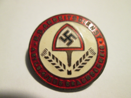 German member badge of the Labour party N.S.A.D. Duits lidmaatschaps speld van de N.S. Arbeitsdienst , Abteilung 4/305 Braunschweig.
