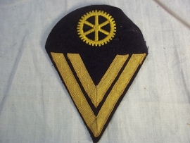 German kriegsmarine sleeve badge motor transport gefreiter