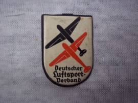 Duits blikken speldje D.L.V. Deutscher Luftsport Verband. donatie spelde Luftwaffe.