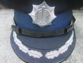 Dutch officers police cap city police. Pet hoofdofficier van de Nederlandse Gemeentepolitie.